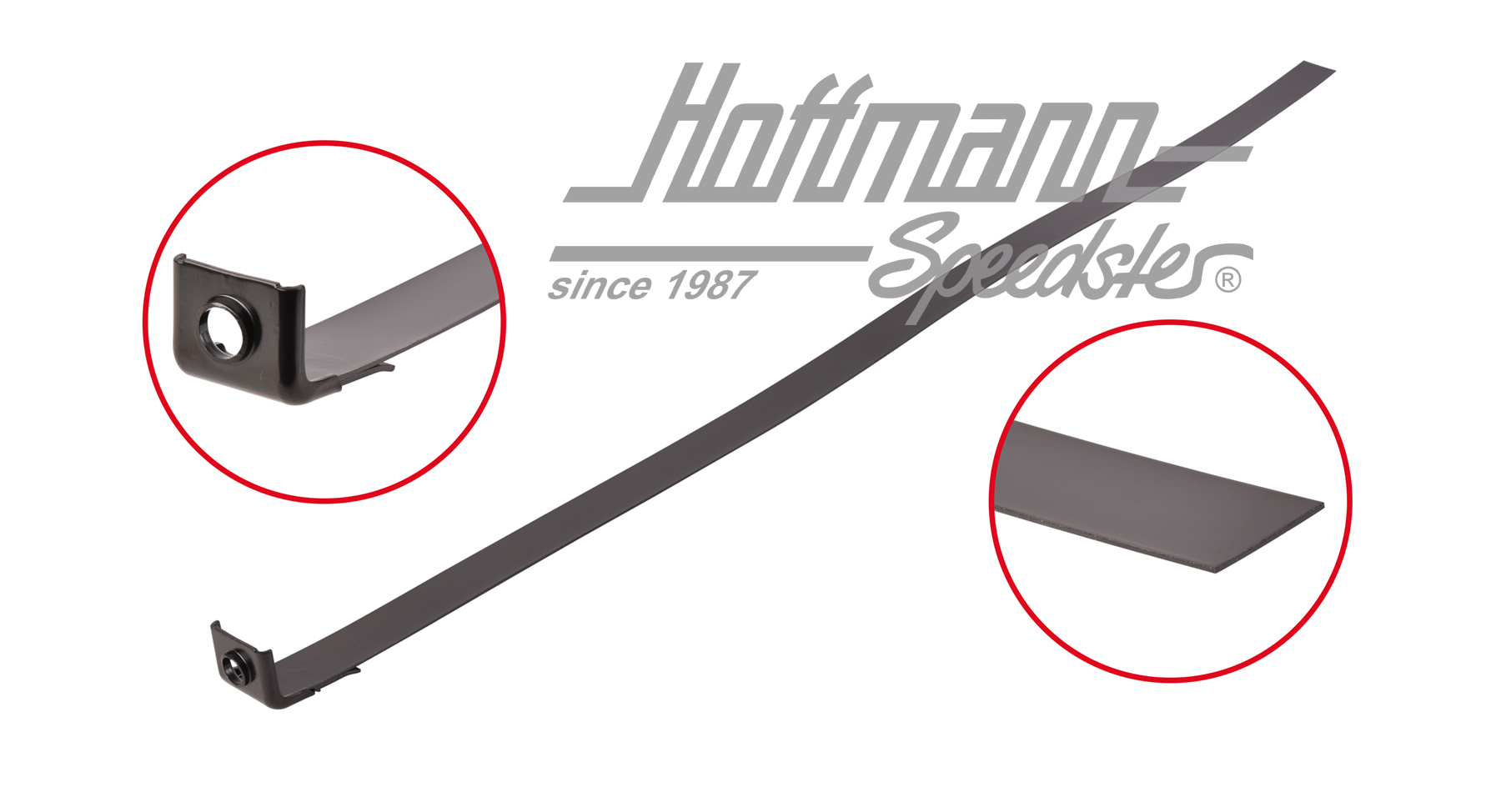 Fixing strap, tank, Porsche 356 A/B | 644 201 031 00 | 505-0060