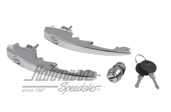 Lock kit, Beetle/Karmann Ghia, 8.70- | 113 837 205 M Kit | 020-2463-20