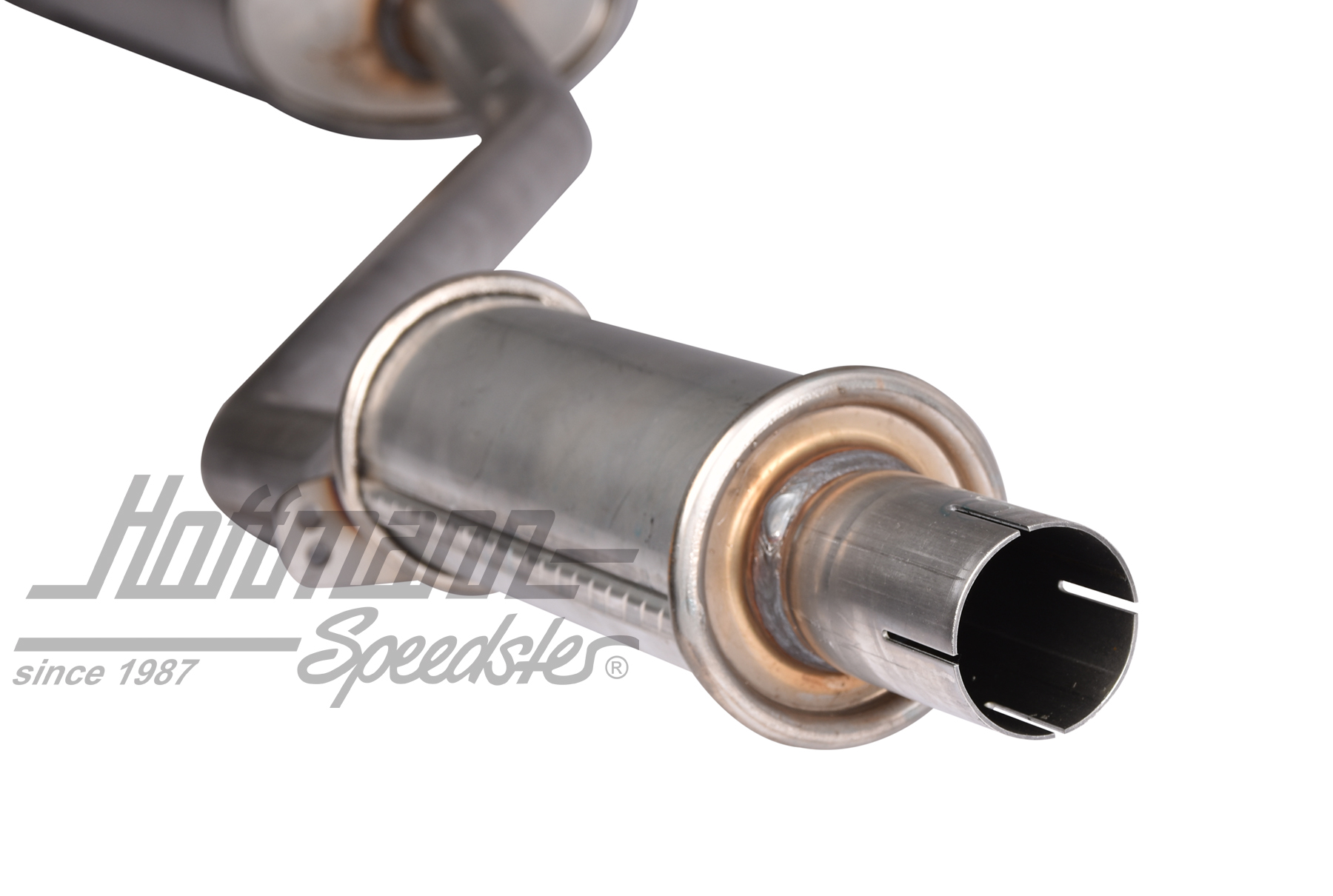 Exhaust, standard, stainless steel, 924, 2.0                                                        