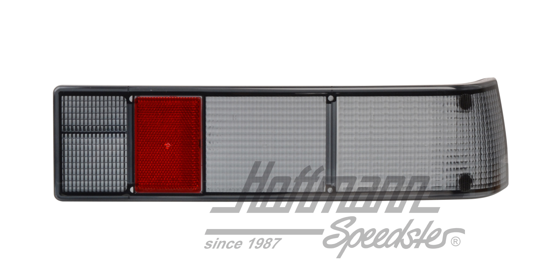 Tail-light lens, 914, grey/red, right | P15918D | 600-9562-42