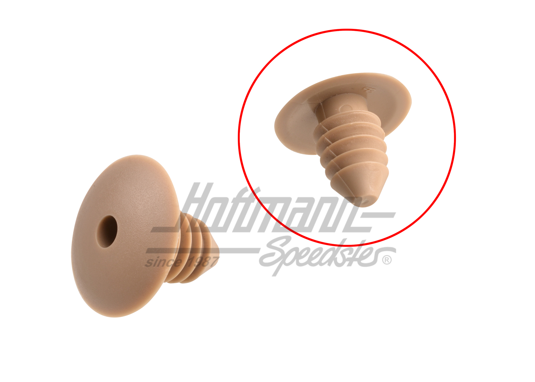 Clip, trim panel, roof, front, beige | N  905 841 01  Q70 | 408-2900-25