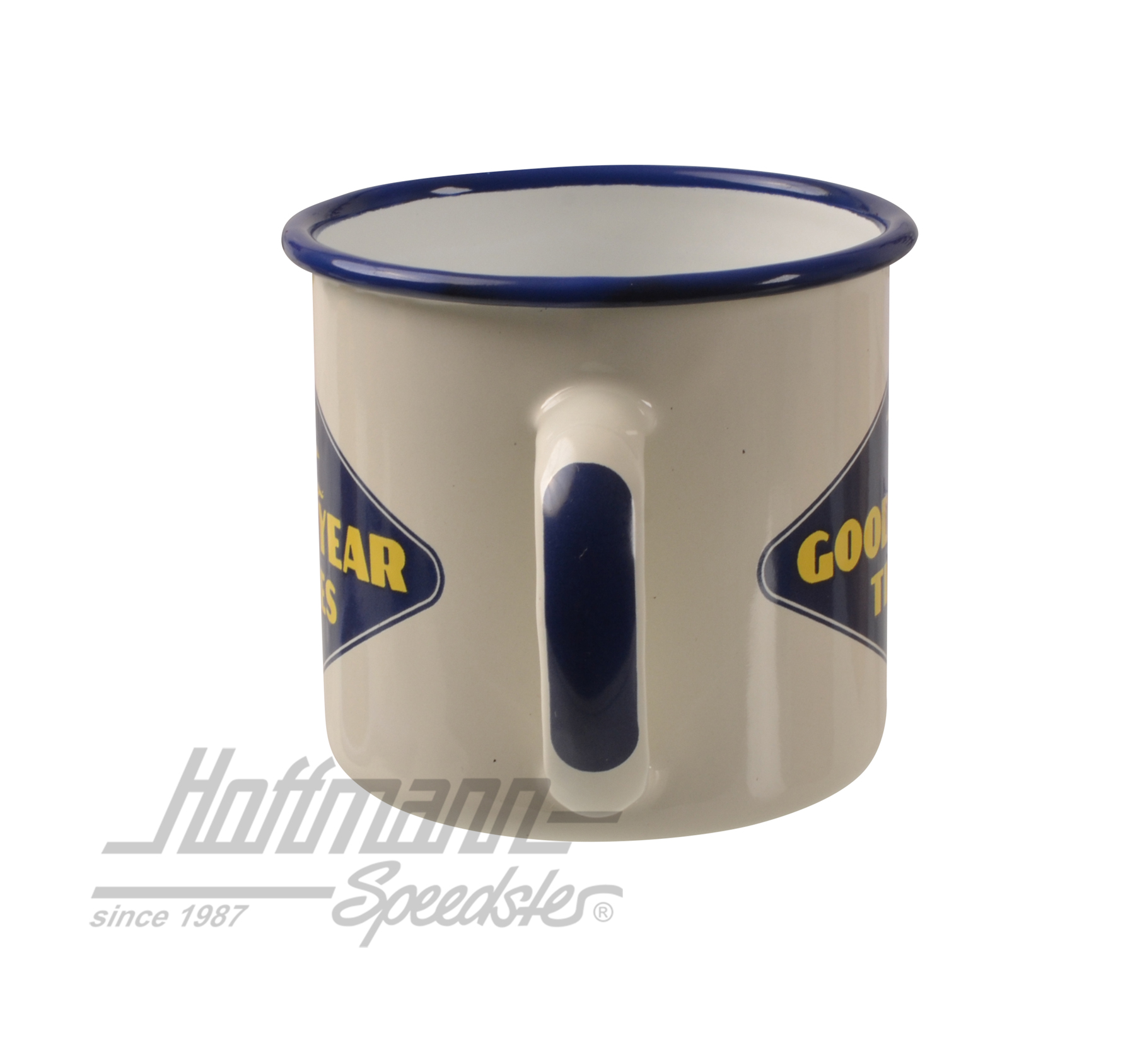 Metal mug, Goodyear Tires                                                                           