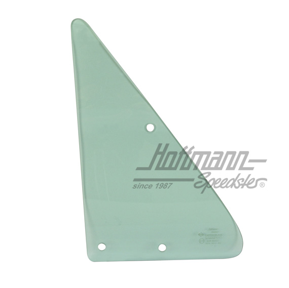 Vent-window glass, Bus T2, 67-, green,, right | 253 845 256 | 380-0255-02