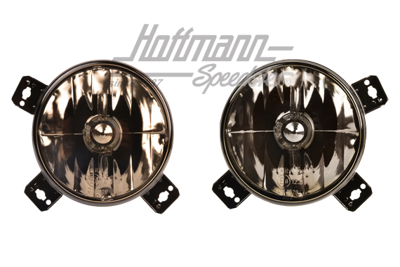 High-beam headlight, Golf 2/Convertible, clear/black | HVG203B | 190-3991