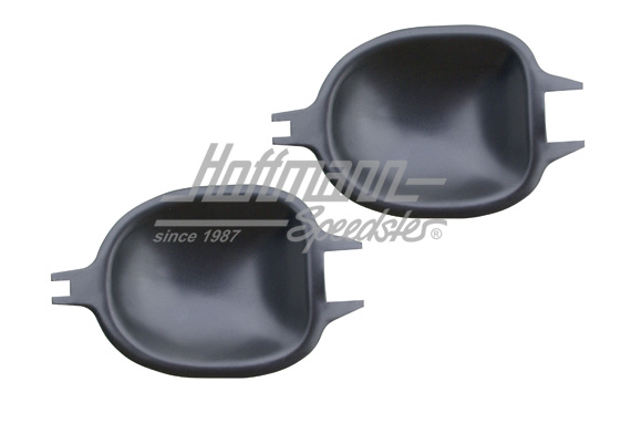 Door handle guards, alu, black, 8.71- | 20058 | 020-2042