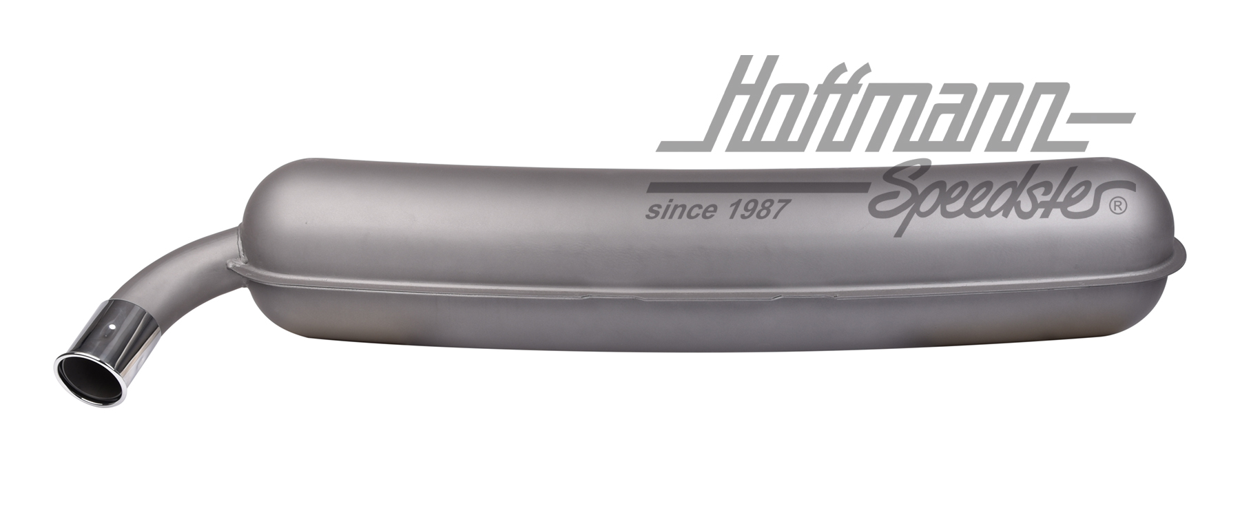 Exhaust, sheet steel, 1x60mm, 914/6, 2.0                                                            