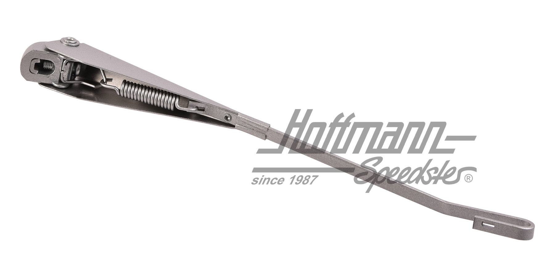 Wiper arm, 8.67-7.69/Economic Beetle, left, silver                                                  