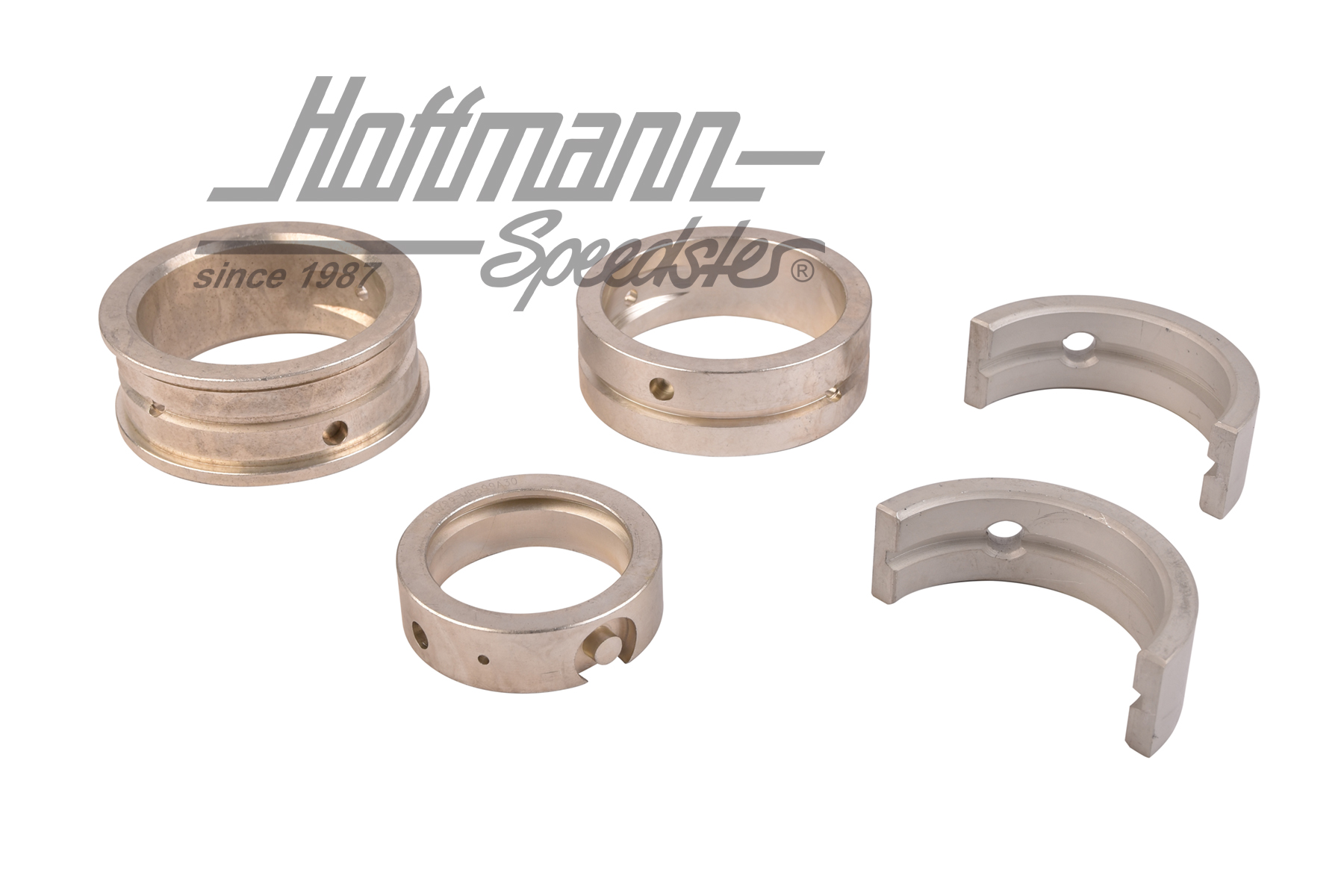 Main bearing set, 1.00/0.75/thrust 21mm, steel | 111 198 487 OS | 010-0141-08