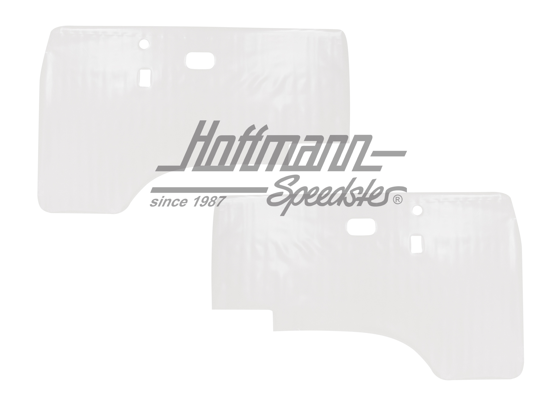 Door foils, front, Bus T3, 5.79-7.92 (E) | 251 867 141 E / 251 867 142 E | 395-1130-10