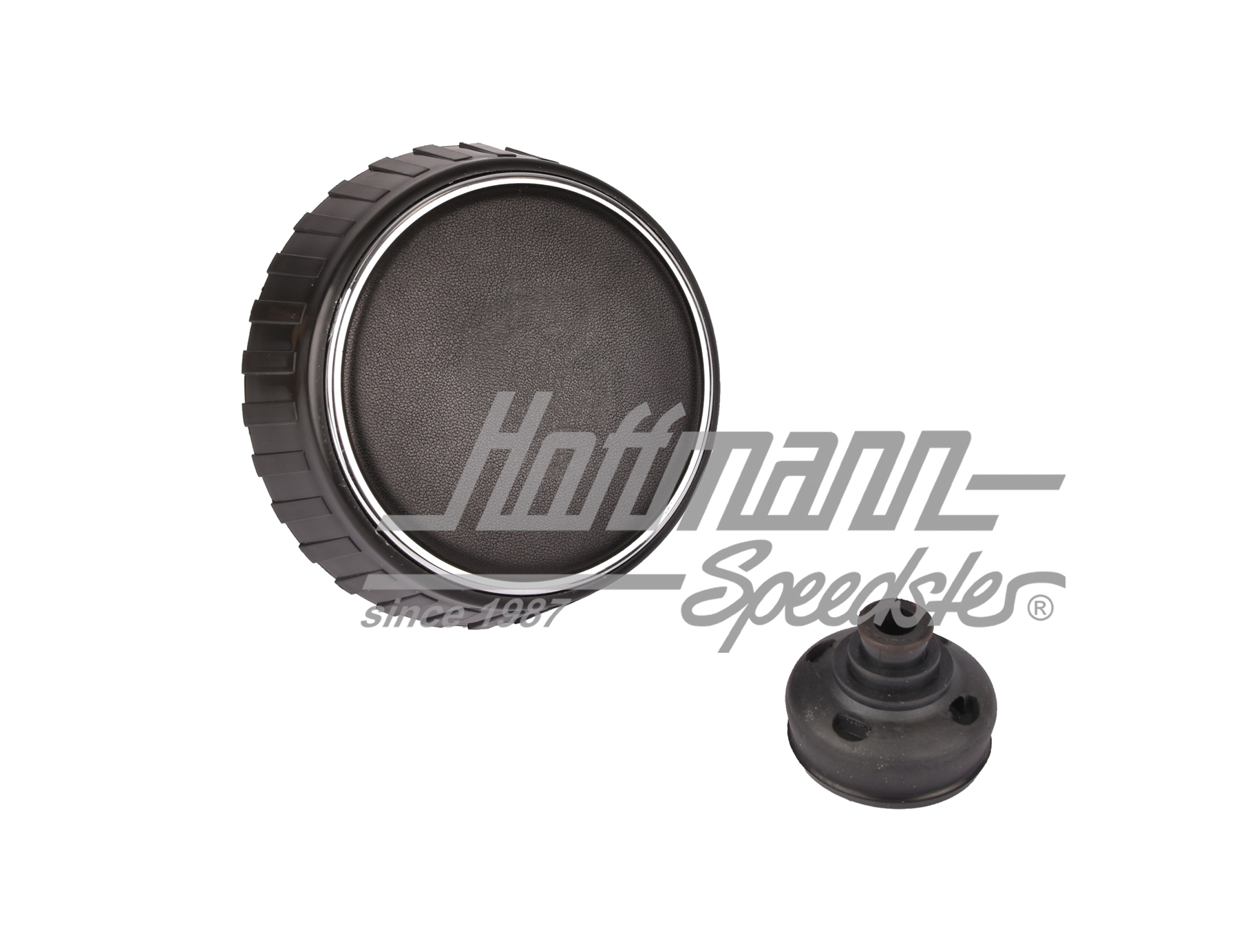 Horn button, Porsche 911, .65-.69, black | 901 347 803 00 | 512-0328-20