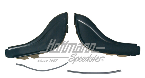 Gravel guards, front, black, 8.70- | 20021 | 020-2026