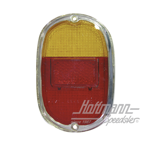 Tail-light lens, orange/red, left / right | 211 945 241 M | 086-1954-08