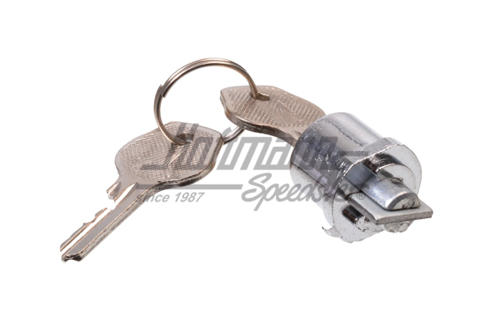 Ignition-lock cylinder with key, -53/55                                                             