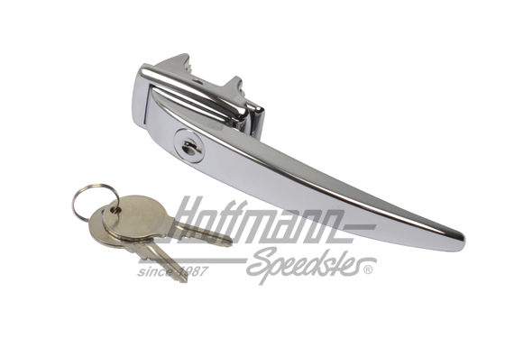 Door handle, lockable, left, Top Quality | 113 837 205 | 020-2453