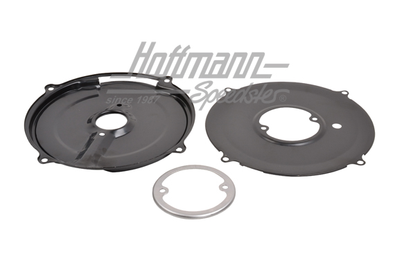 Backing-plate kit, 3-piece, black | 043 119 261 S | 010-1413-10