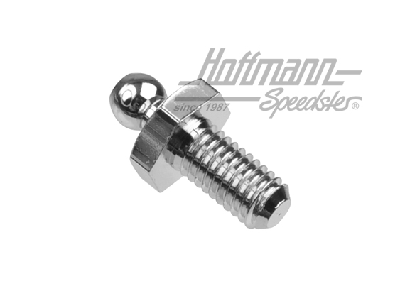 Tenax screw peg, 5x10, chromed                                                                      