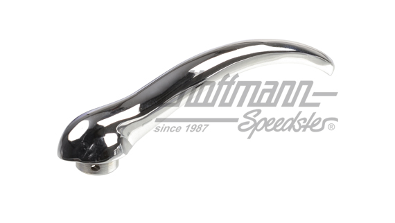Handle, folding roof, chromed, -7.62 | 115 875 221 A | 055-7186-12