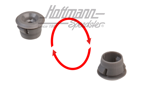 Grommet, sill cover, Golf 2 | 191 853 586 D | 208-1146-20