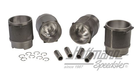 Piston + cylinder set, 94x76mm, 2.1 WBX, JE | VW94WB2100 JE | 307-0614