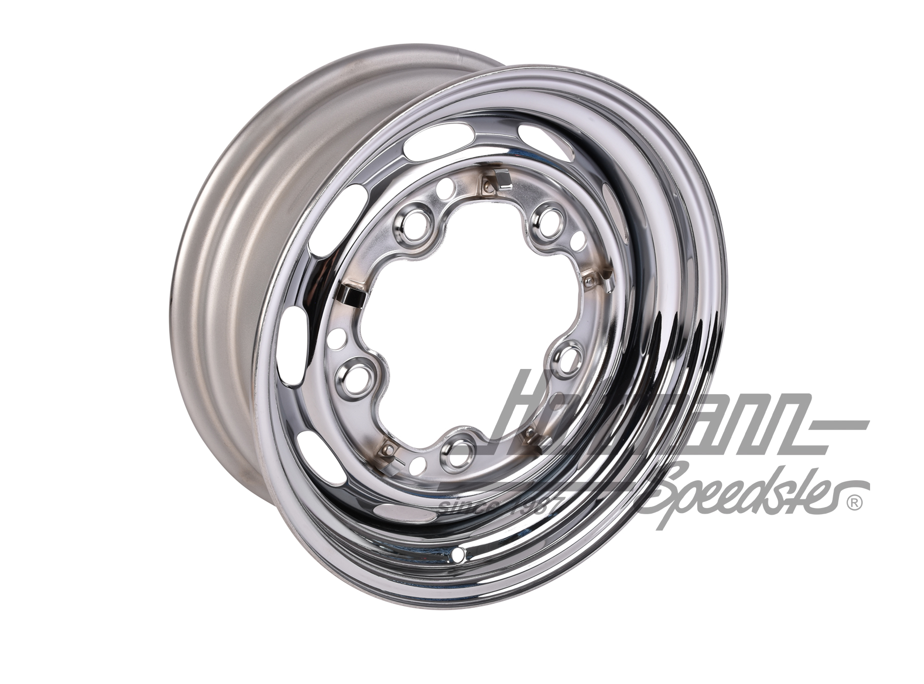 Chrome wheel 356-Style, 5.5x15, ET/offset 15 | VW 42 C | 070-8035