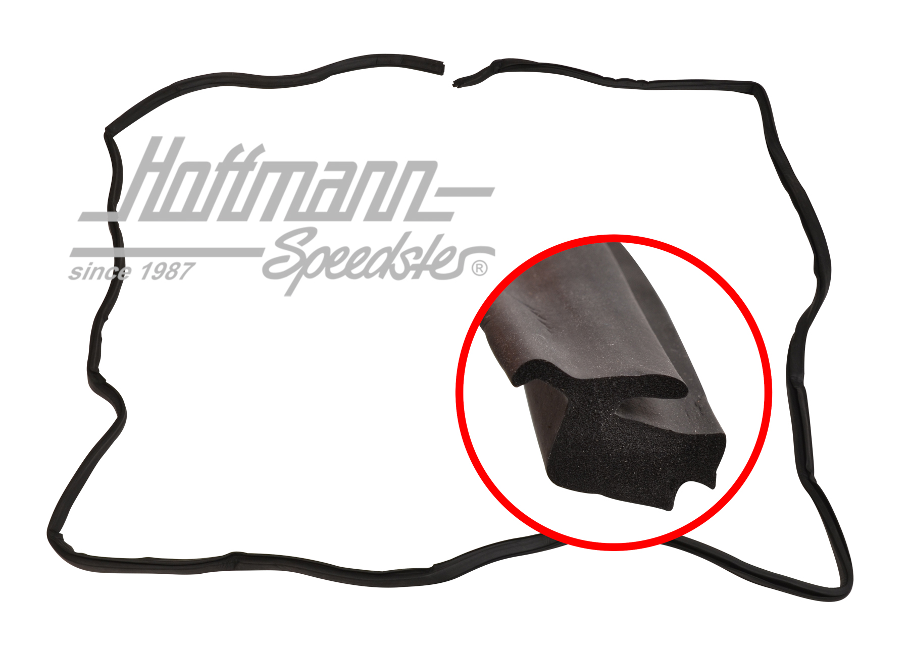 Seal, front hood, Typ 3, 8.69-7.73 | 311 823 703 B | 069-8071