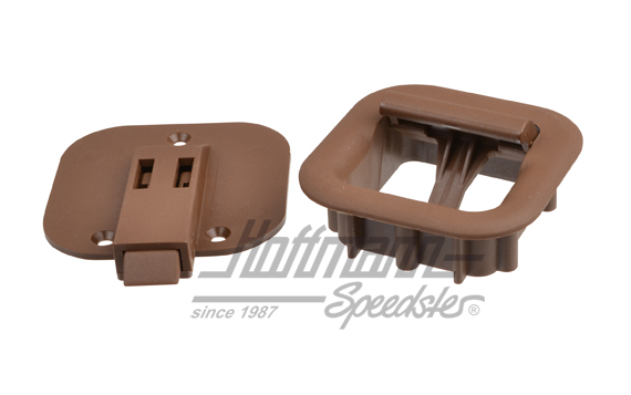 Furniture handle, Westfalia, brown                                                                  