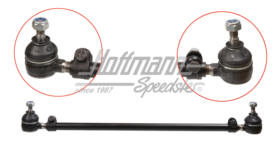 Tie rod, complete, Bus T1, 55-67, left | 211 415 801 D | 089-3051