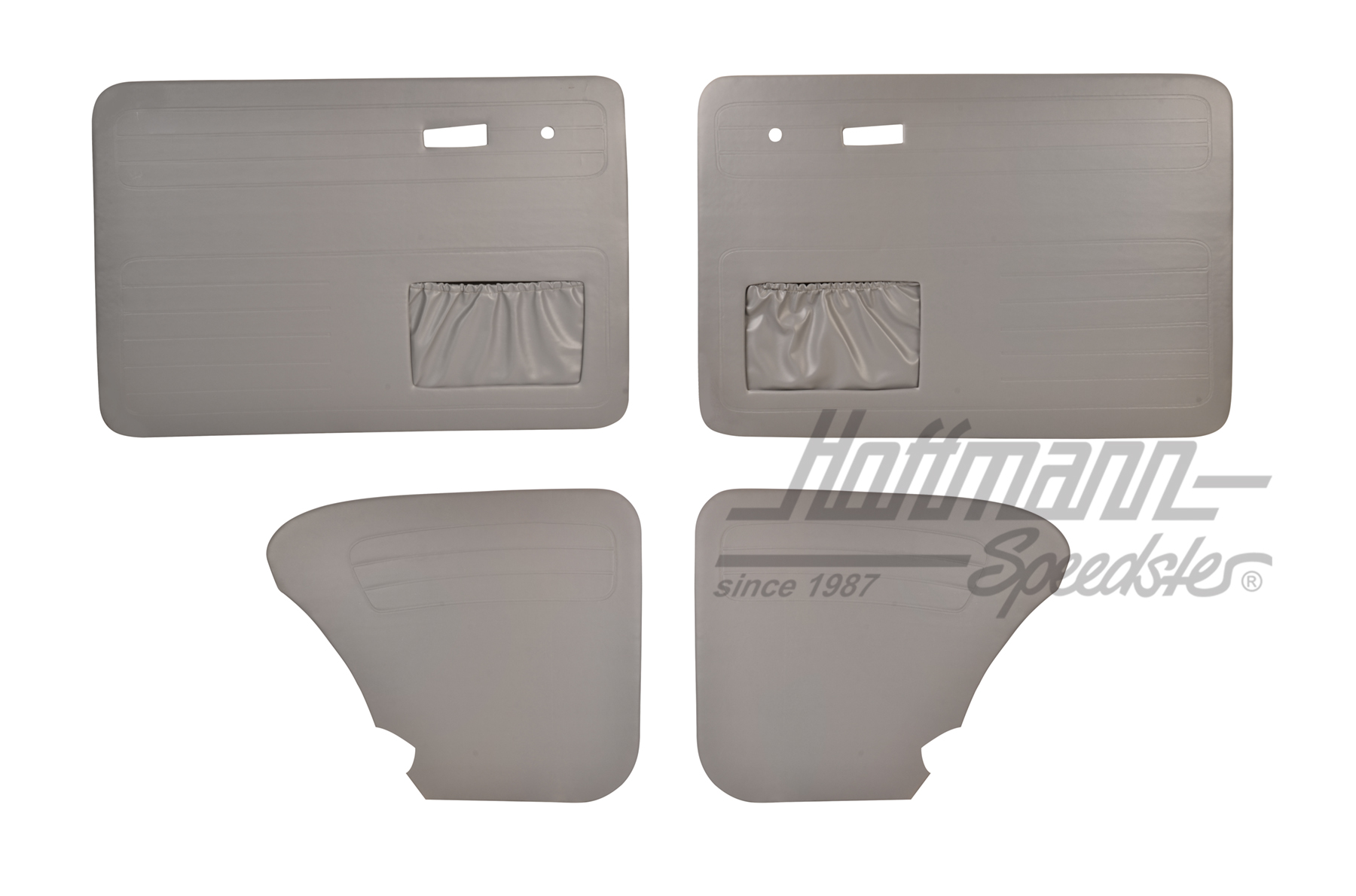 Door panels, grey, Sedan, 8.66- | 113 898 320 | 020-0022-20