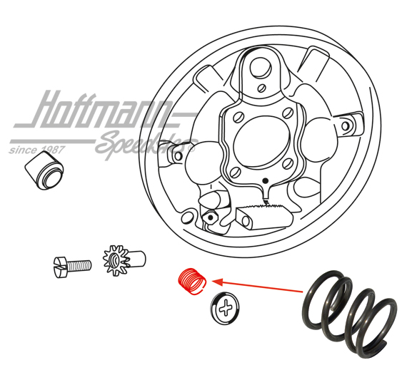 Pressure spring | 113 609 283 | 020-4071