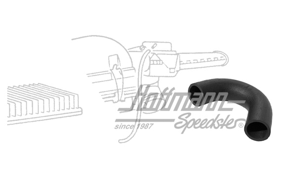 Connecting hose, oil aeration, 10.72- | 113 129 651 | 020-0899-02