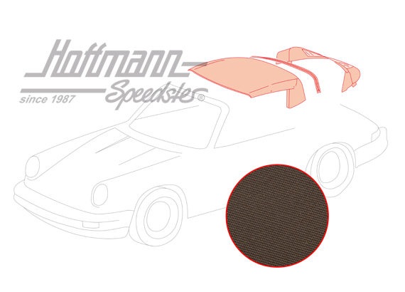 Convertible top, .86-.94, Sonnenland, brown                                                         