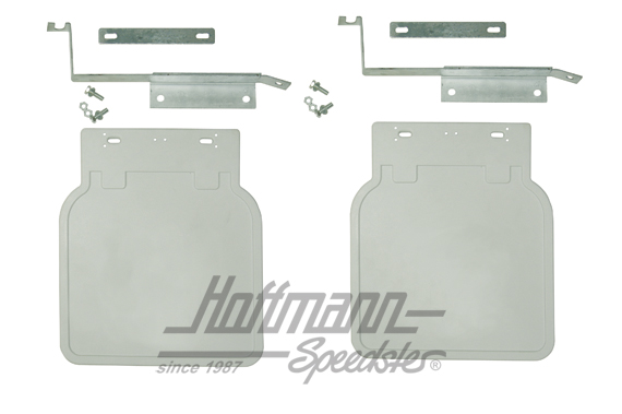 Mud flaps, Bus T1/T2, white | 211 821 805 WHB | 089-6250-05