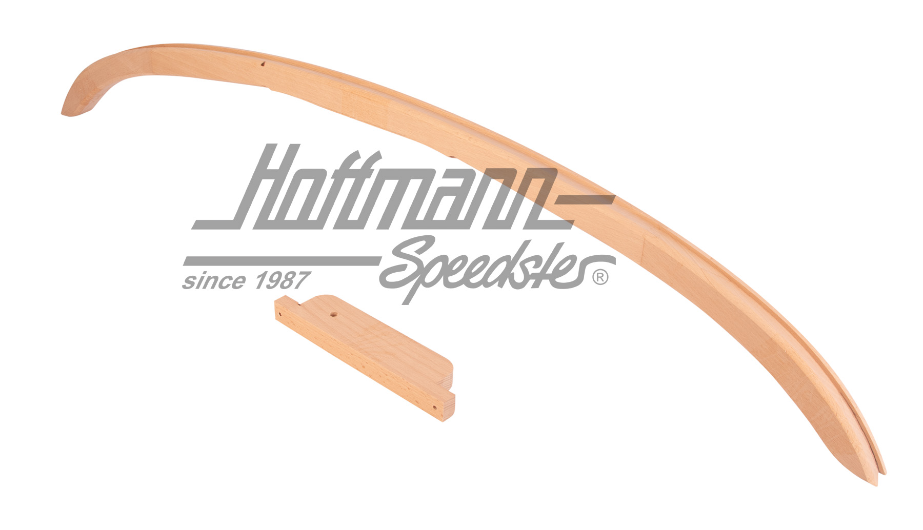 Bow, over rear window, -.64 (solid wood)                                                            