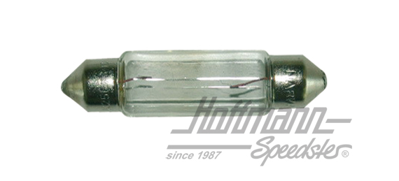Tubular bulb, interior light, 44mm, 12V 10W | 500 272 0 | 020-4424