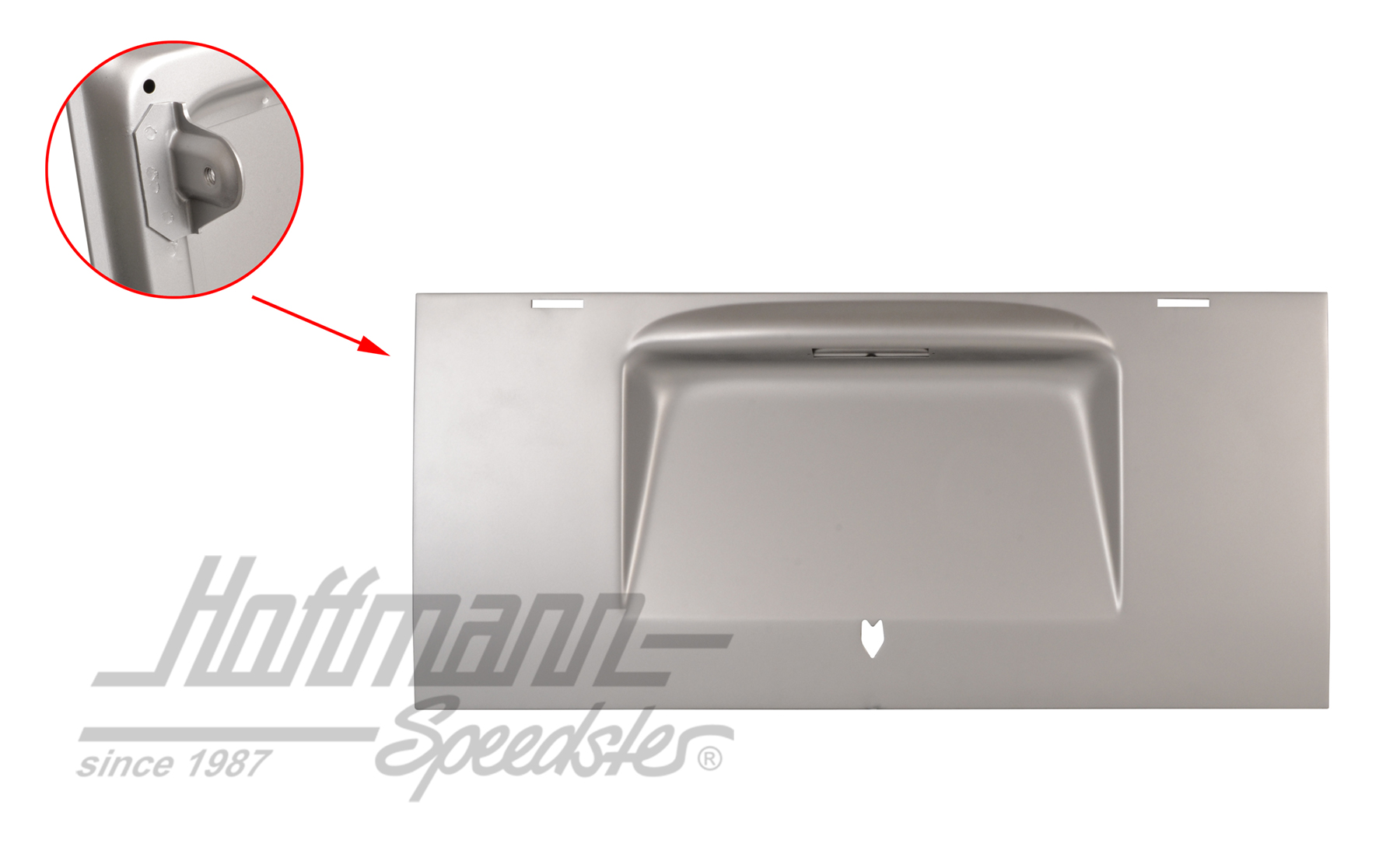 Engine lid, Bus T1, 8.65-7.67, Top Quality | 211 827 025 E | 095-0530-46