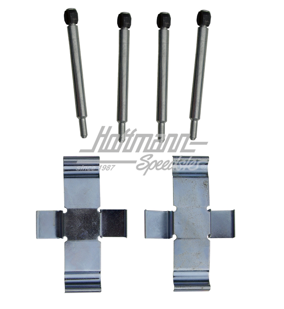Mounting kit, brake pad set, ATE, 70-72 | 211 609 081 | 090-3122-10