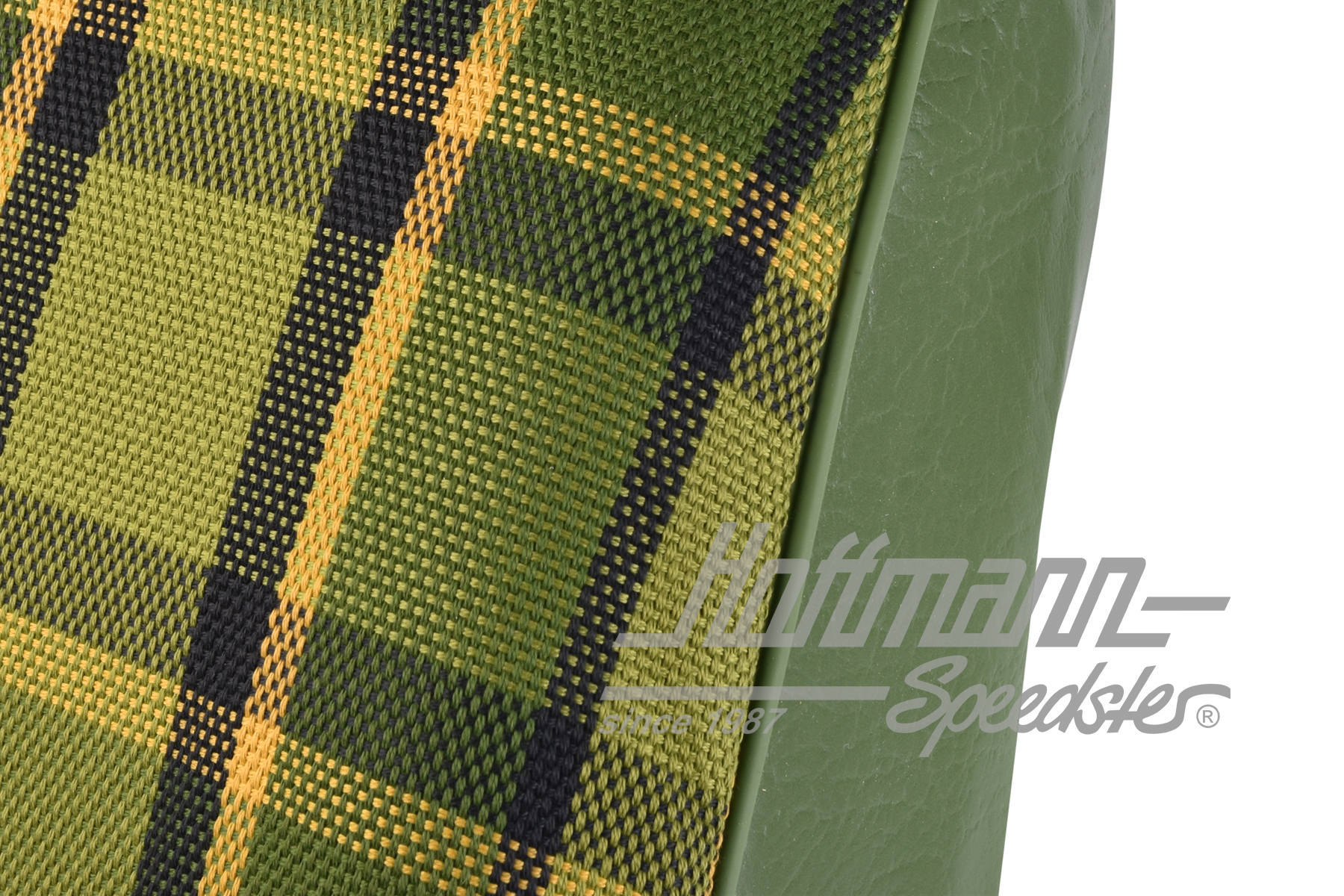 Seat cover, Westfalia, green/yellow, 74-79                                                          