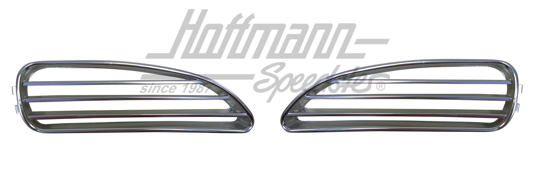 Air inlet grille, front, Karmann Ghia, 8.59- (2. choice) | 141 853 651 A + 141 853 652 A | 060-6090-05