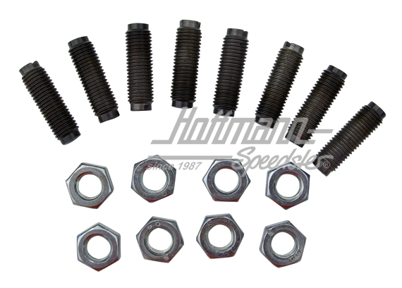 Valve adjustment screws with nuts, 8mm | 043 109 451 | 020-0098