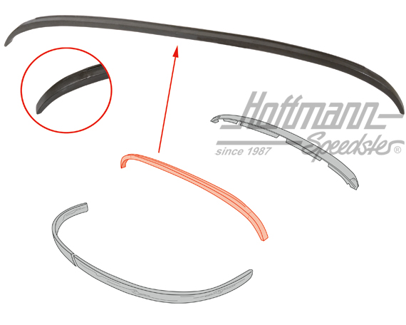 Bow, above rear window, -11.68 | 141-093A | 060-4100-11