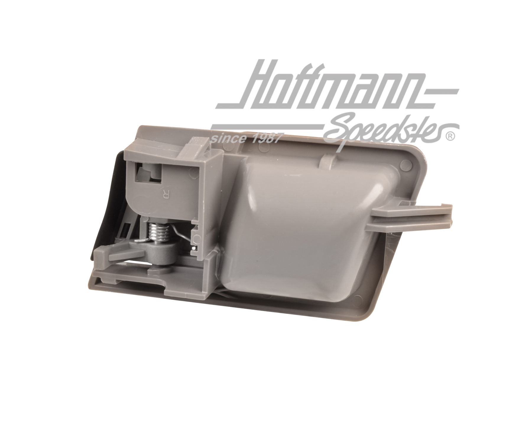 Door opener, inner, Bus T4, right, grey                                                             