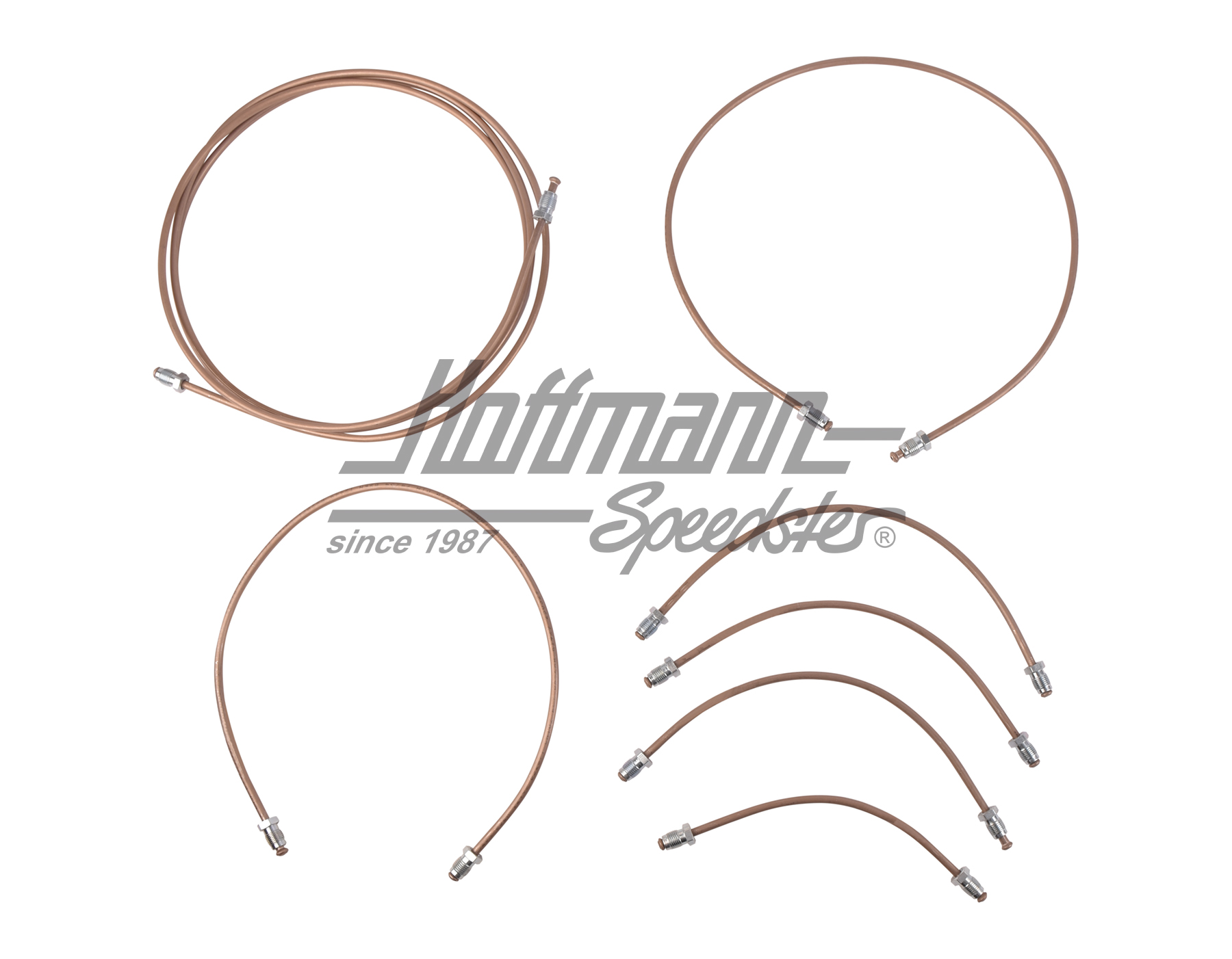 Brake line kit, Type 3, single circuit brake | --- --- --- | 069-6075