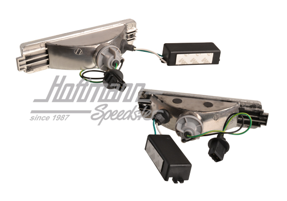 Front turn indicator, Golf 2 GL, LED, clear                                                         