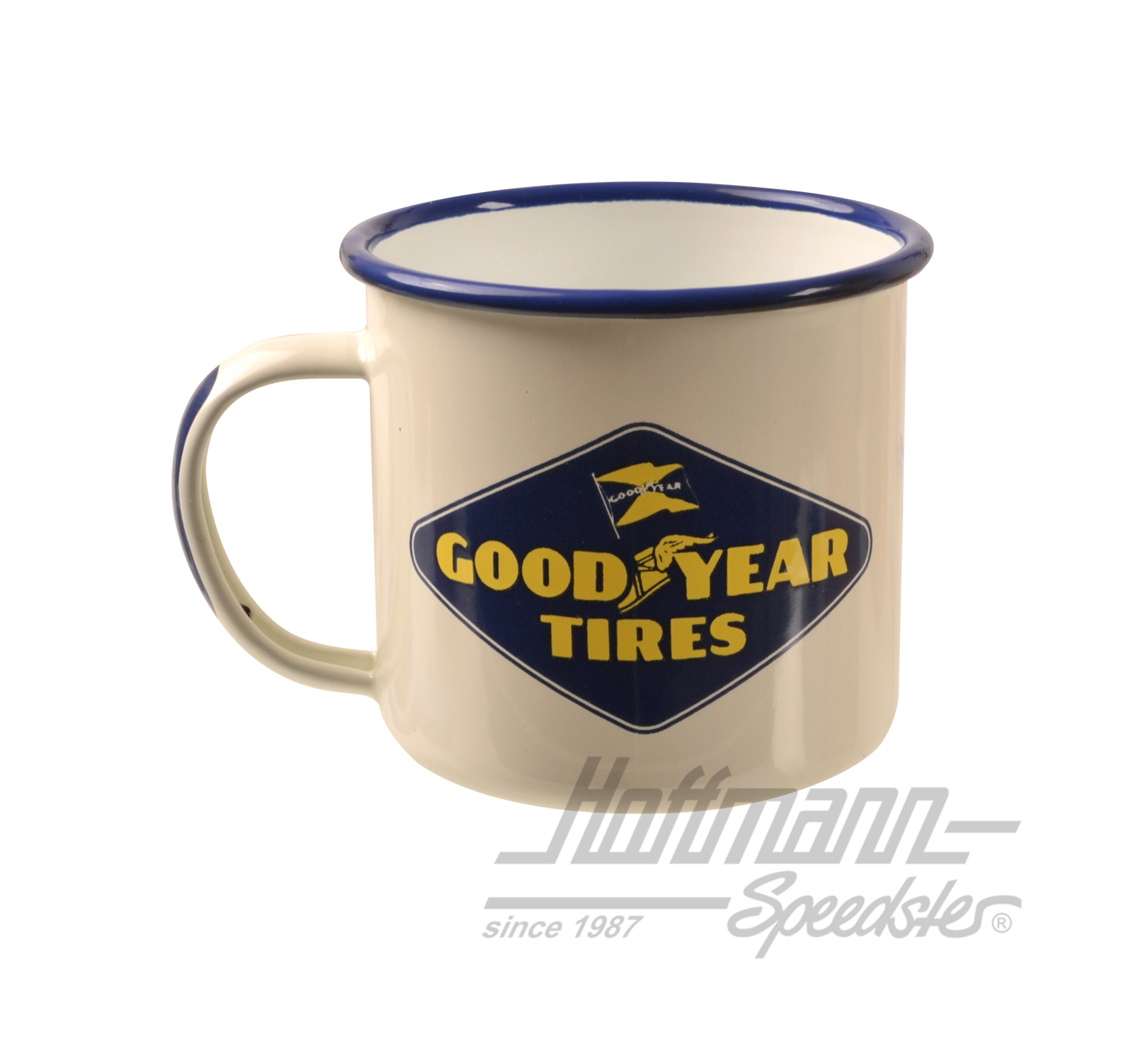 Metal mug, Goodyear Tires                                                                           