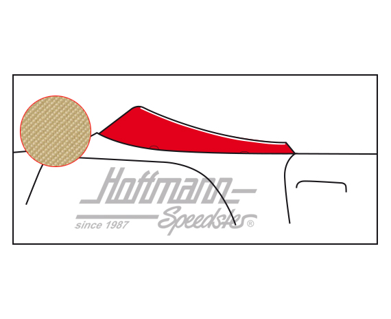 Dust cover, 4.67-11.68, Sonnenland, beige |  | 060-4052-20