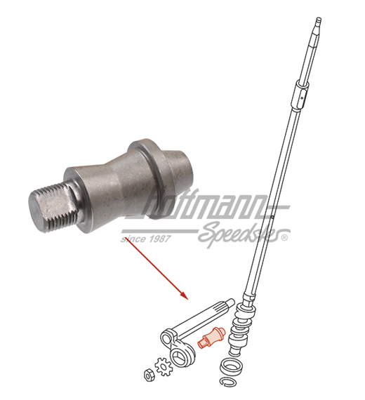 Steering finger, steering gear, 66-72 | 211 415 223 B | 089-3070-20