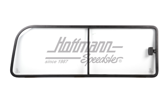 Sliding window, rear, left                                                                          