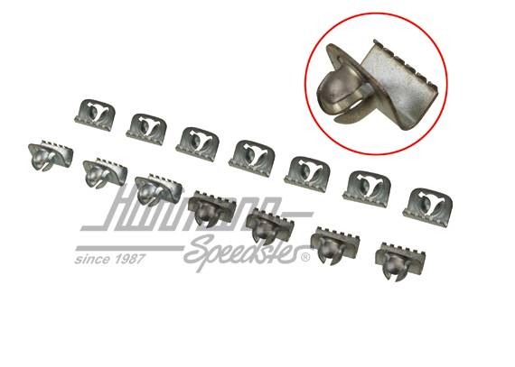 Clip, scraper (felt), inner | 141 837 487 | 060-0449