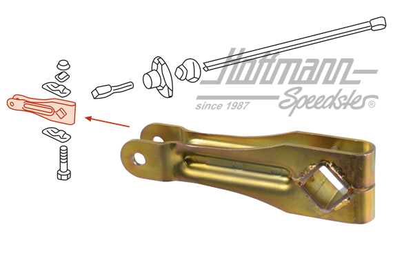 Lever, stabilizer, Porsche 911 Turbo                                                                