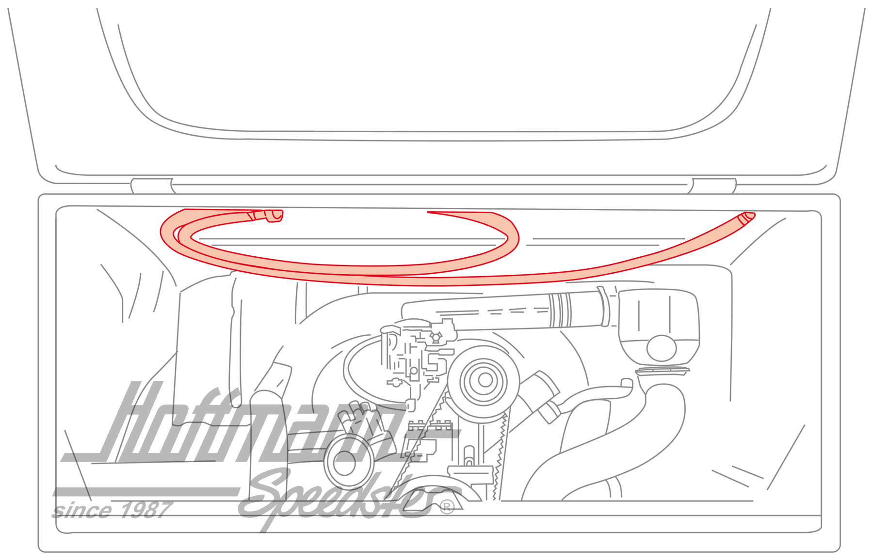 Fire extinguishing system, BLAZECUT, 3 meters                                                       